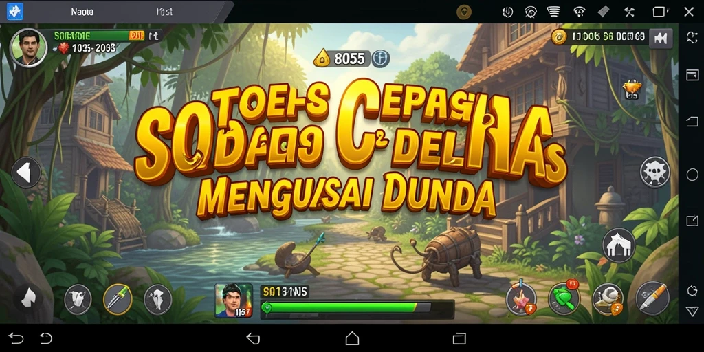 Tampilan gameplay menawan di 8055 dengan strategi cerdas.