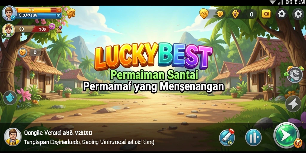 Tangkapan layar LUCKYBEST menampilkan gameplay yang menyenangkan dan penuh warna.
