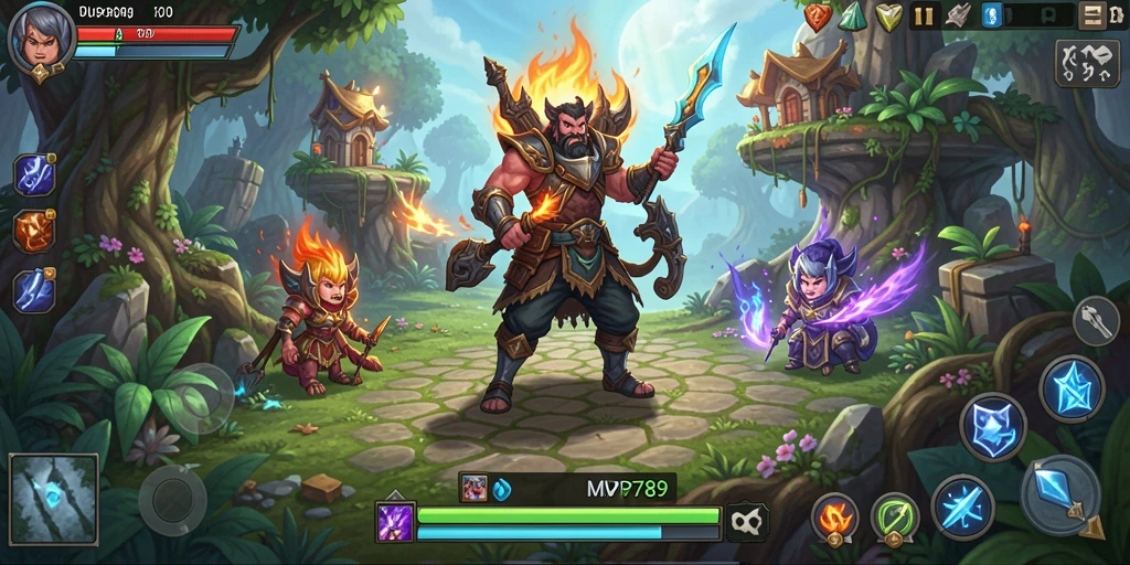 Gameplay mendebarkan di dunia RPG yang kaya.