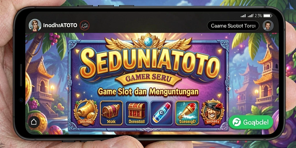 Tampilan gameplay menarik di SEDUNIATOTO dengan slot yang mendebarkan.