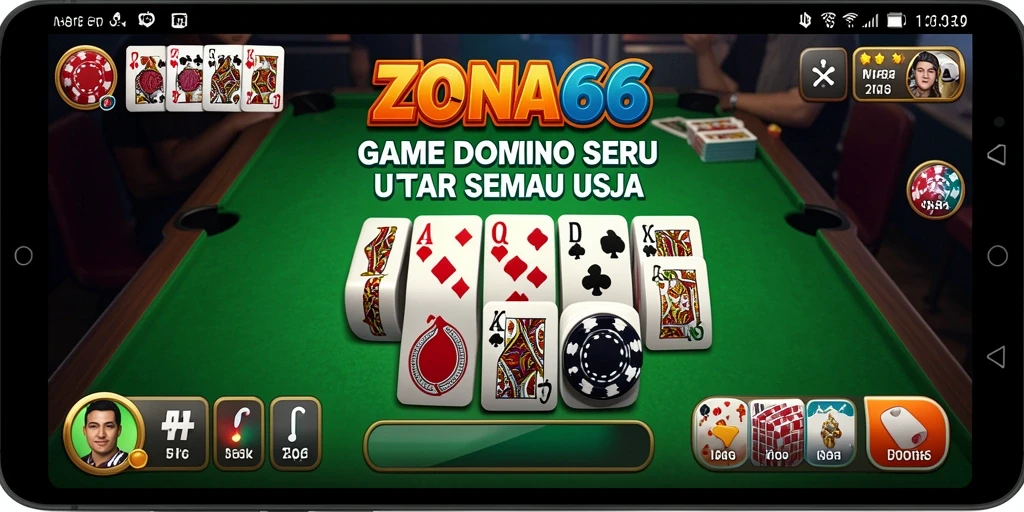 Gameplay seru ZONA66 yang penuh aksi dan strategi.